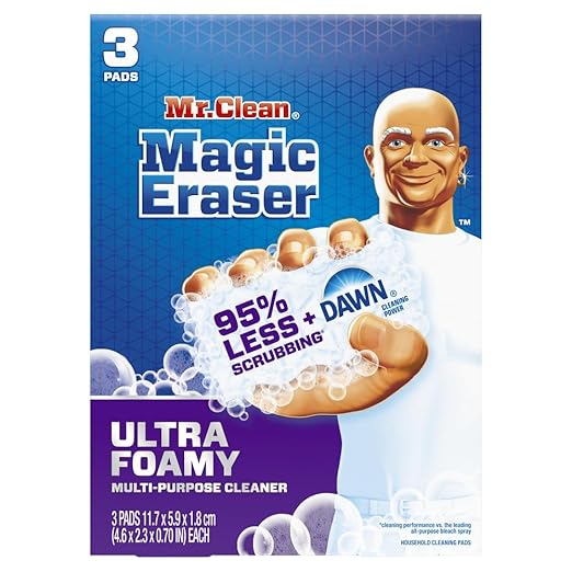 Mr. Clean Magic Eraser Ultra Foamy Multi Purpose Cleaner, 3ct